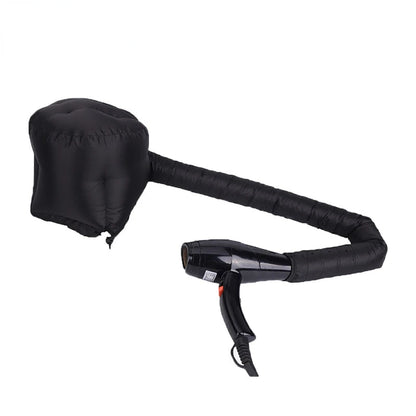 Portable Soft Hair Drying Cap Bonnet Hood Hat - Hair Perm Blow Dryer Attachment - Satin Bonnets
