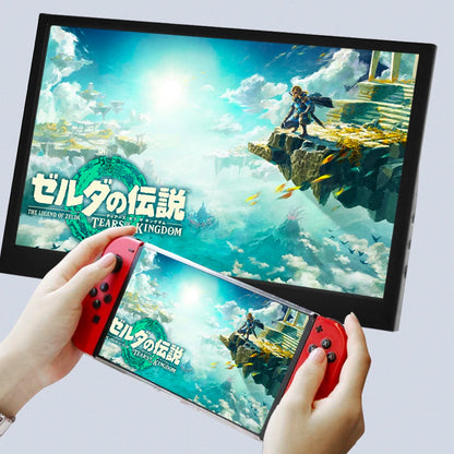 11.6 Inch Portable Monitor - 1366x768 LCD Display TFT Gaming Monitor for PC, Raspberry Pi, Laptop, PS4, Xbox 360, Switch - HDMI-Compatible