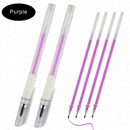 2PCS Eyebrow Marker Pen Set - Microblading Scribe Tools for Permanent Makeup, Tattoo Mapping & Beauty Preparation