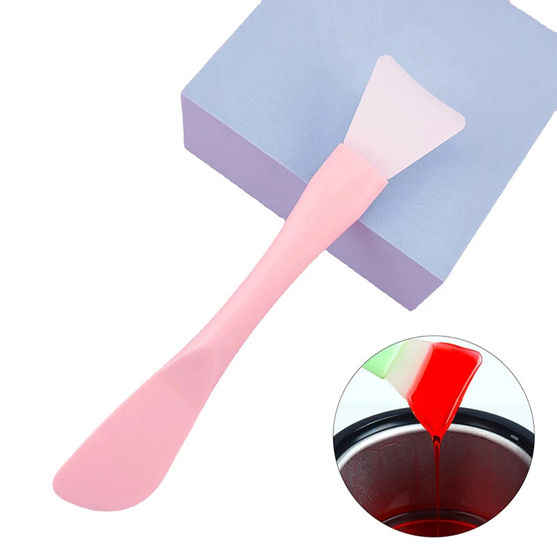 Double Head Silicone Waxing Spatulas – Non-Stick Body Wax Applicator & Hair Removal Scraper Sticks