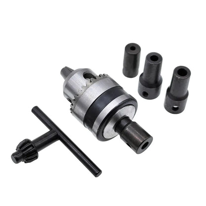 JT0 B10 B12 Adapter Connecting Rod – Steel & Copper Drill Chuck Shaft Sleeve, 4mm to 12mm Coupling