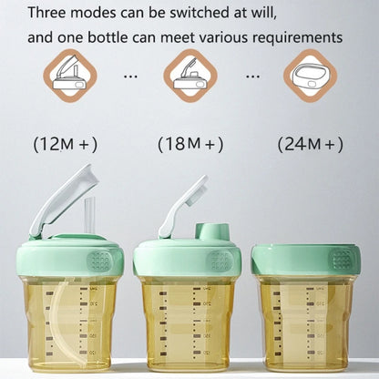 Square Handle Feeding Bottle – Lightweight, Easy Grasp for Baby 6M+, Hegen Bottle Cover Replacement