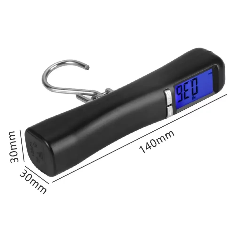 New 40kg/10g Digital Luggage Scale - Portable Travel Suitcase Hanging Scale, Handheld Electronic Weight Balance for Kitchen & More