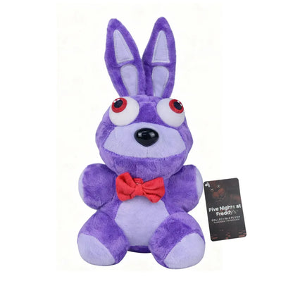 FNAF Plush Toy Collection - Cute Freddy Bonnie Foxy Cartoon Stuffed Dolls for Kids & Fans Gift
