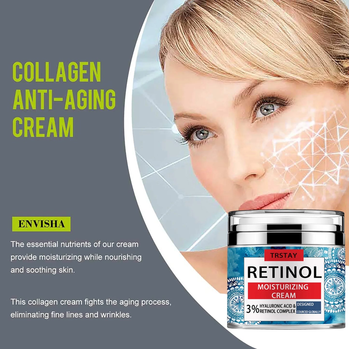 Japan Sakura Hyaluronic Acid Cream – Tone Up & Moisturizing Skincare