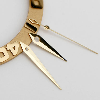 NH35 NH38 Polished Dauphine Watch Hands – 10x14x15mm Presage Cocktail Style Watch Needles & Pointers