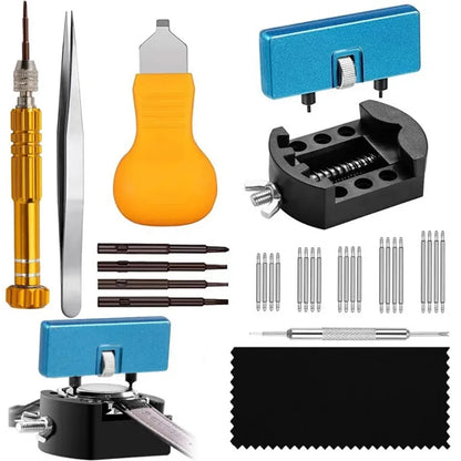 Watch Repair Tool Kit – Link Band Pin Remover & Adjuster for Professional Watchmaking