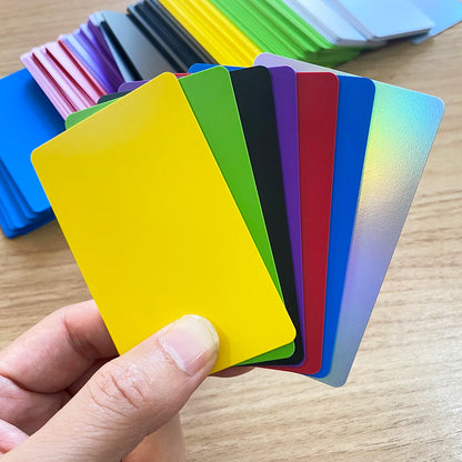 5PCS 13.56MHz NTAG215 NFC Cards – Colorful Blank PVC Smart Tap Business & Social Media Cards