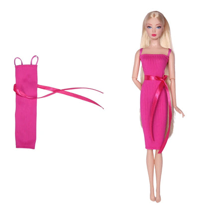 Doll Clothes for 30CM Barbie – Short Skirt, Outer Garment, Pants & Shoes Accessories