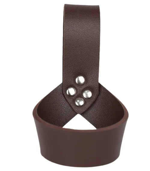 Medieval Viking Belt & Bracelet Set – Renaissance Copper Coin Waist Bag Cosplay Accessories for Halloween Dress Up