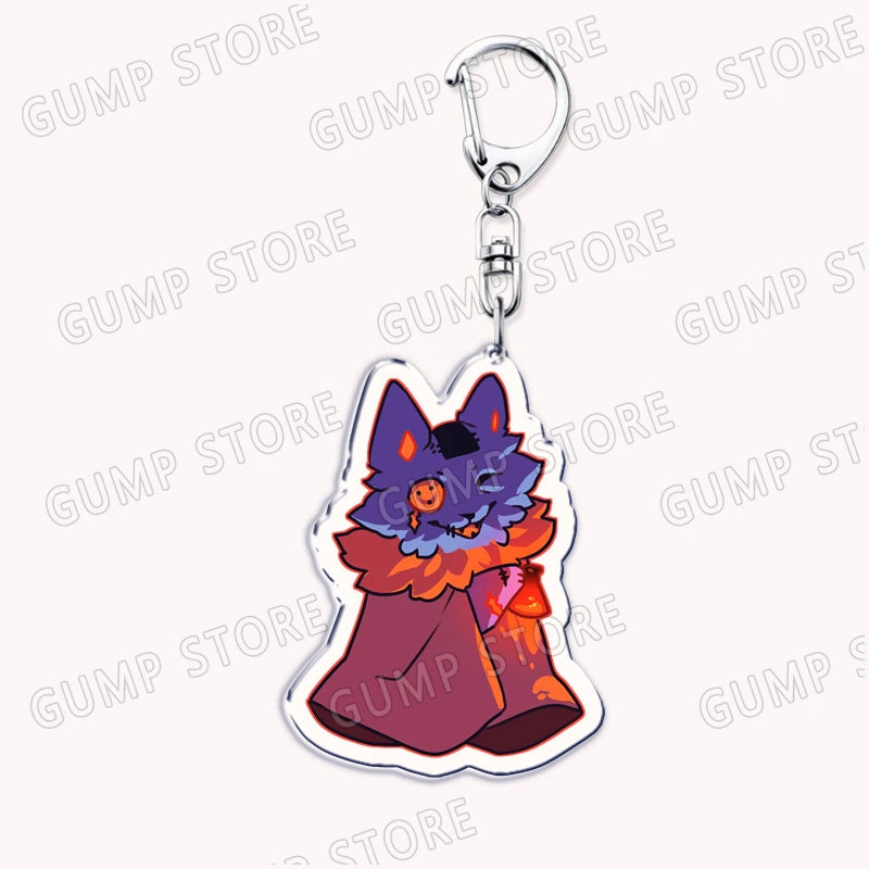 Deltarune & Undertale Keychains – Ralsei, Kris, Susie & Spamton Fan Gaming Accessories