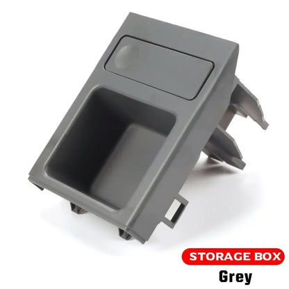 Double Hole Front Center Console Storage Box – Coin & Cup Holder for BMW E46 1999-2006 (51168217953)
