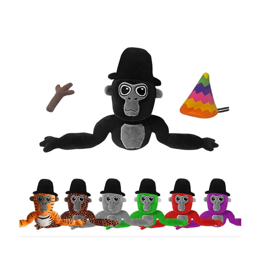 20cm Gorilla Tag Monke Plush Toy – Cute Soft Stuffed Cartoon Doll, Kawaii Pillow & Home Decor, Perfect Birthday Gift for Kids