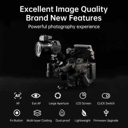 Viltrox AF 16mm F1.8 FE Lens – Full Frame Wide-Angle Fisheye for Sony E ZVE10, A7IV, A7SIII Mirrorless Cameras