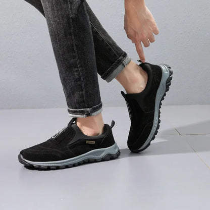 High-Quality Indestructible Men's Sneakers - Breathable, Lightweight, Anti-Slip Running Shoes for Outdoor Activities