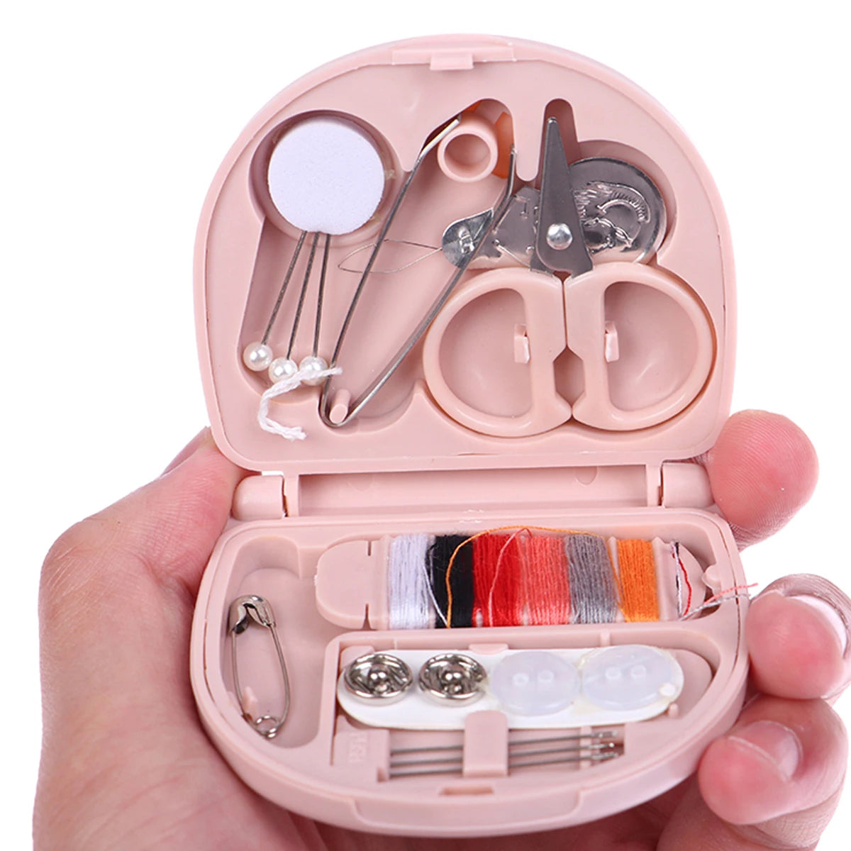 Mini Portable DIY Sewing Box – Travel & Home Sewing Kit