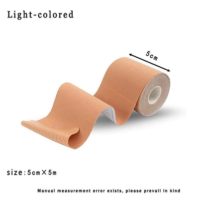 Elastic Breast Lift Patches - Invisible, Breathable Support Tape for Clothing and Sports Use