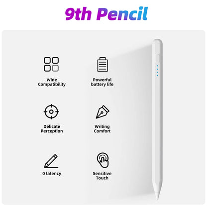 Universal Active Tablet Stylus Pen - Compatible with Apple iPad, Android, Xiaomi, Huawei, and Samsung Touch Screen Devices
