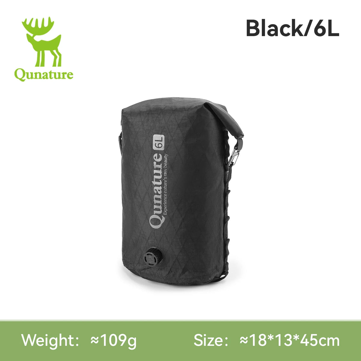 Qunature Bikepacking Bike Bag - Fully Waterproof MTB & Road Bicycle Rack Storage Bag