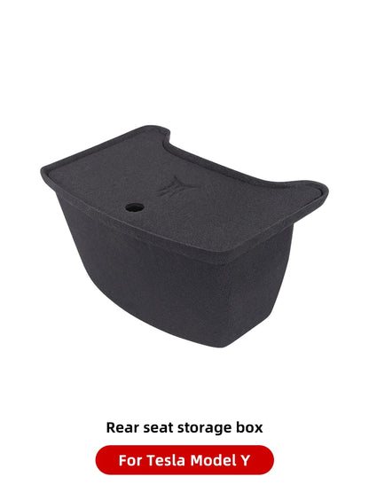 YZ Storage Box for Tesla Model 3 & Model Y – Center Armrest Hidden Box & Cup Holder Organizer, 2023-2022 Car Accessories