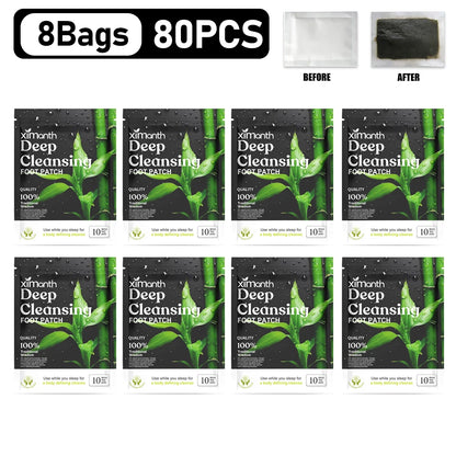 10-200PCS Detox Foot Patches – Herbal Stress Relief & Deep Sleep Aid | Foot Care & Body Detox Stickers