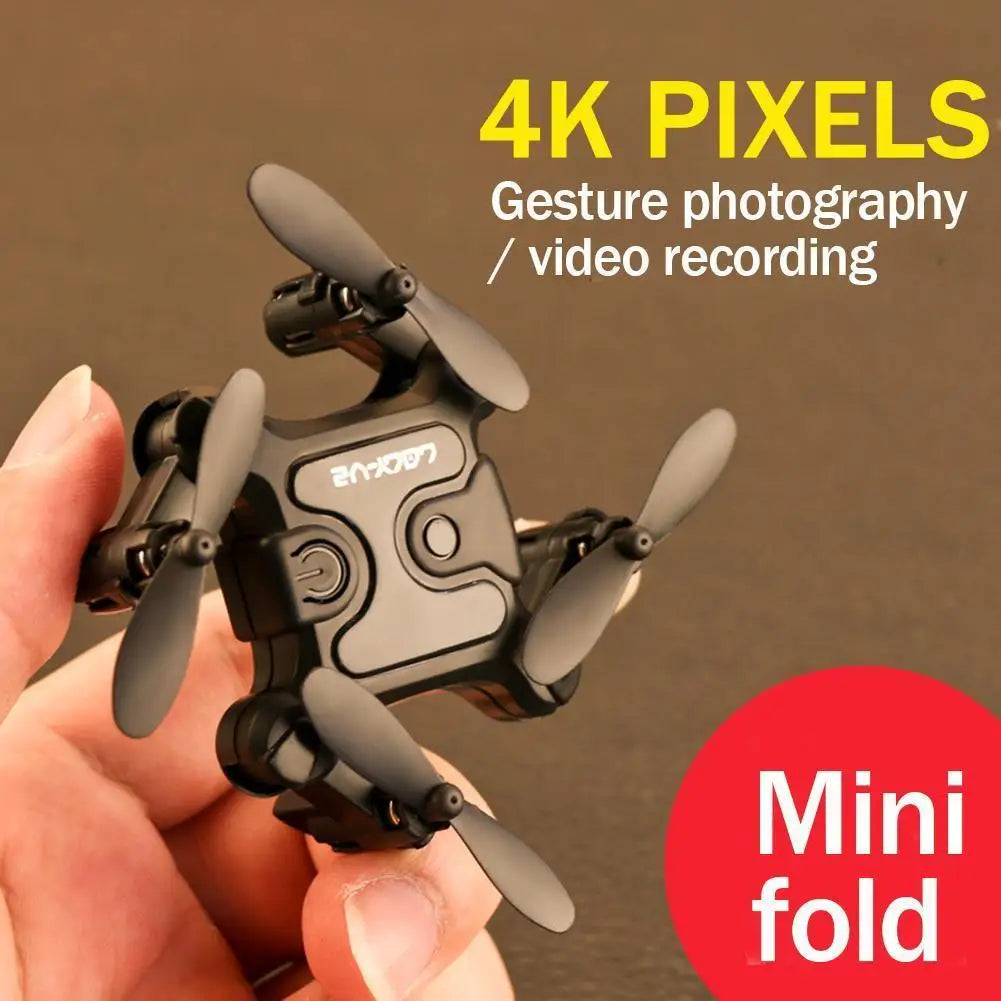 Professional HD Camera Mini Drone: 4K High Hold Mode RC Helicopter for Kids - Foldable Quadcopter with WiFi, Ready-to-Fly (RTF)