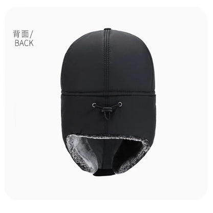 Winter Thickened Faux Fur Baseball Hat – Men’s & Women’s Skiing, Fishing, and Outdoor Cold Weather Hat