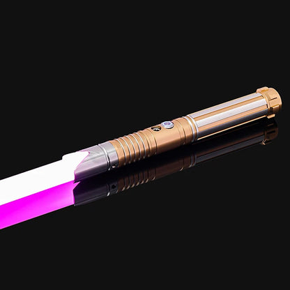 RGB Metal Lightsaber Sword Toy - LED Light-Up Saber for Cosplay, Kpop Fans & Collectors