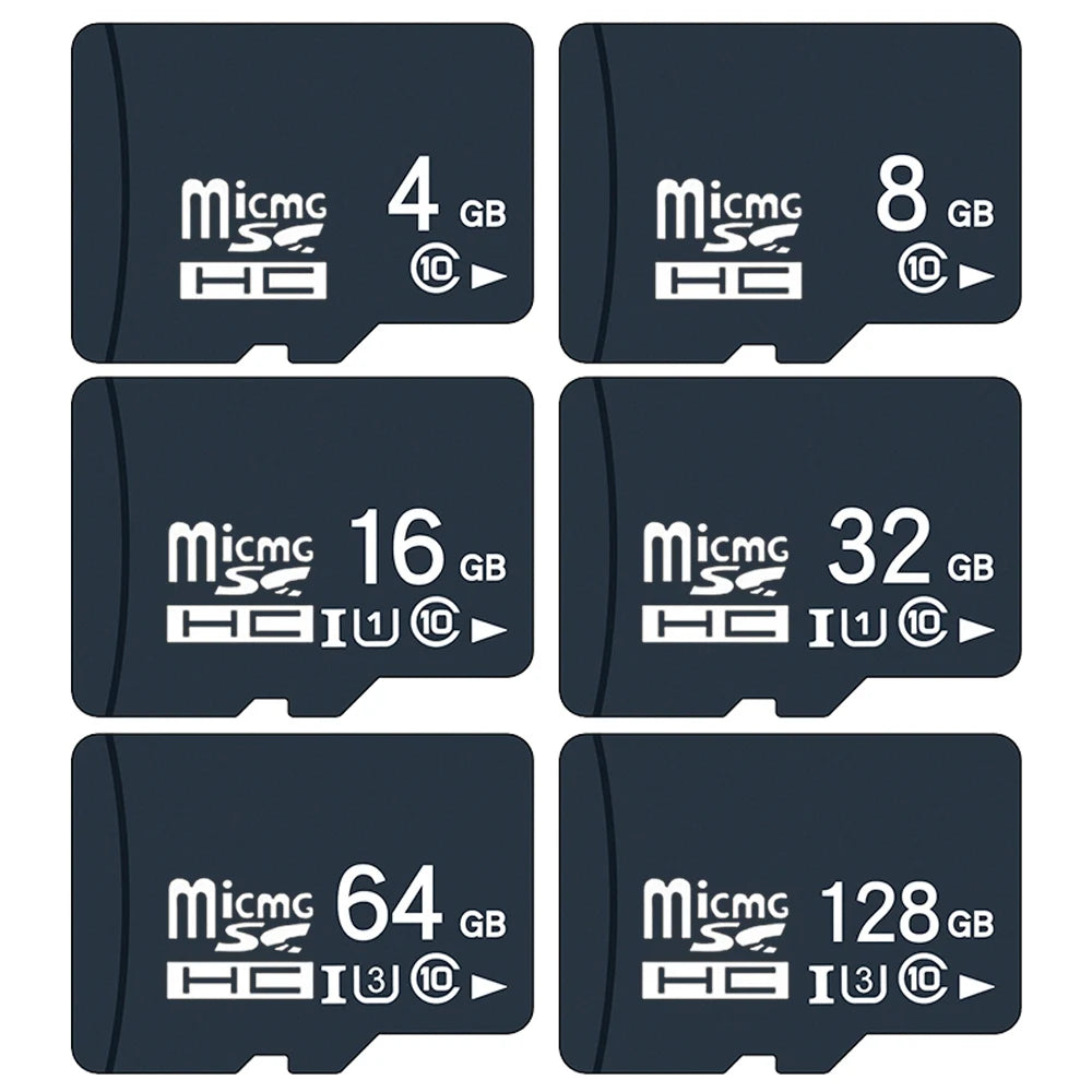 50PCS TF & SD Memory Cards – Class 10 2GB-256GB with Custom Logo for Digital Devices