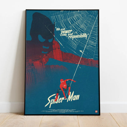Spider-Man Comic Book Covers Poster - Comic Print Wall Art Gift for Superhero Fans