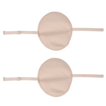 2pcs Reusable Underarm Pads – Breathable Cotton Sweat Pads for Women & Men, Adjustable Armpit Protection