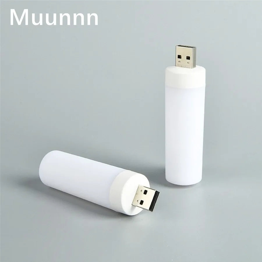 LED Atmosphere USB Light – Flame Flashing Candle Effect Book Lamp for Power Bank, Camping, and Cigarette Lighter Lighting