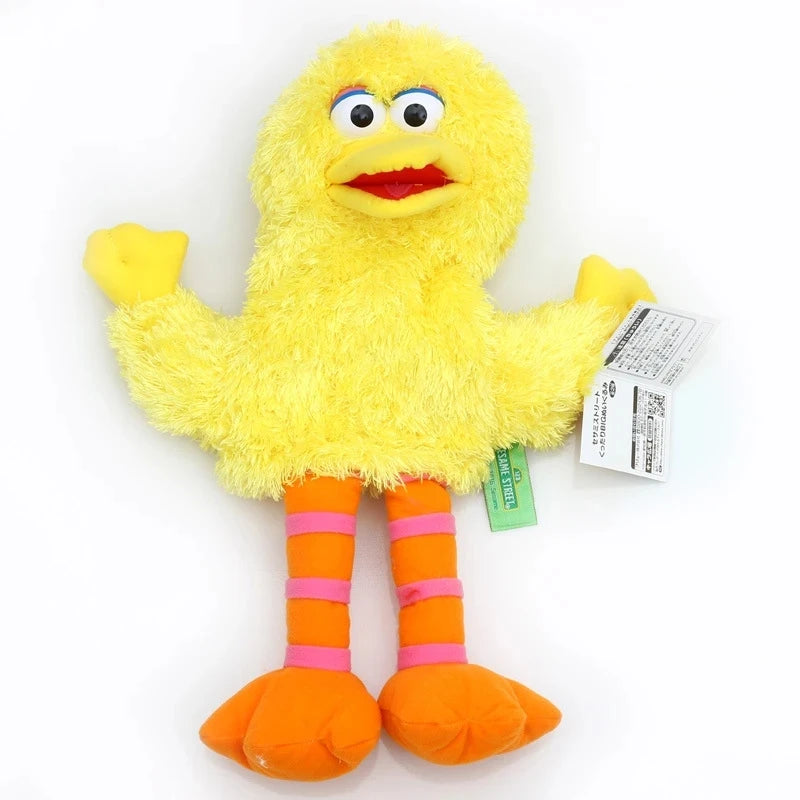 Sesame Street Elmo Hand Puppet - Large Soft Plush Cartoon Toy for Kids, Birthday & New Year Gifts
