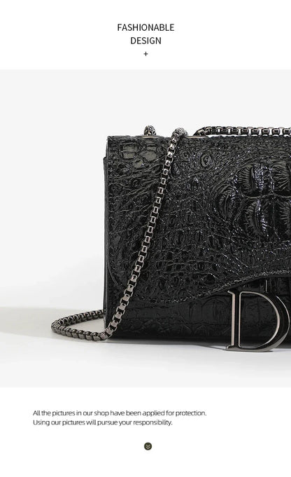 Women's Luxury Crossbody Handbag – Sequined Shoulder Messenger Bag with Chains, Casual Purses & Handbags
