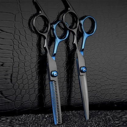 6.5" Professional Hair Scissors Set – Hairdressing & Thinning Barber Scissors for Cutting