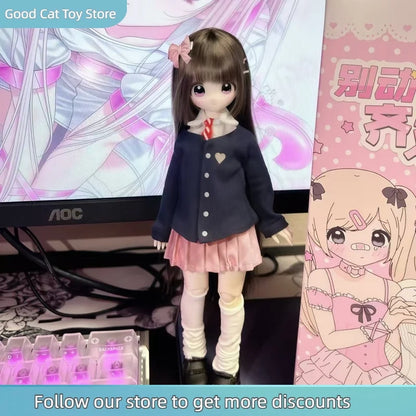 Don't Touch My Bangs 1/6 BJD Blind Box - Ball Jointed Doll Mystery Figure Collectible Toy Gift