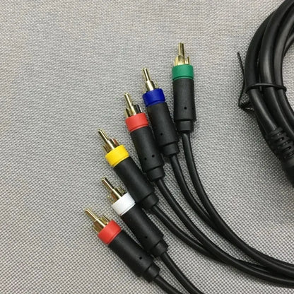 SEGA Saturn RGB/RGBS RCA Composite AV Cable – RGB+Sync Video Cord for PVM, BVM, NEC XM & UpScaler BNC Retro Gaming Display