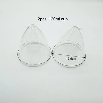 Electric Vacuum Suction Body Massage Device for Chest & Butt Lift, Breast Enhancement & Firming Cupping Therapy Pump System