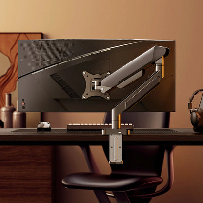 Universal Single Monitor Desk Mount – Adjustable Bracket for Screens Up to 32" and 19.8 lbs
