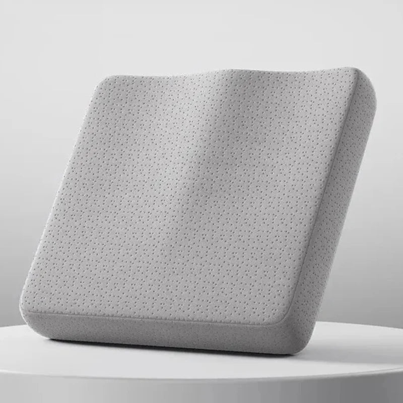Ergonomic Memory Foam Seat Cushion – Tailbone & Hemorrhoid Relief, Office Chair & Car Pillow