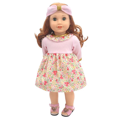 18-Inch American Girl Doll Clothes – Coat, Tights & Pants Outfit for Newborn & Baby Dolls