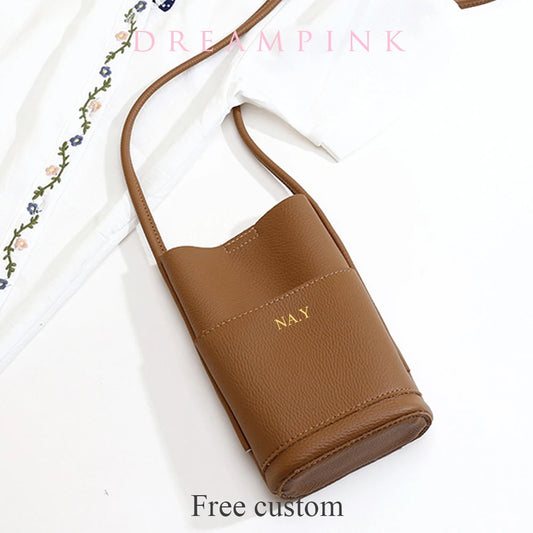 Personalized Name Crossbody Bag - Women’s Custom Initials Mini Phone Sling Purse with Shoulder Wallet for Daily Use