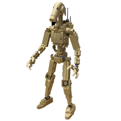 MINISO 2025 Battle Droid Building Blocks — 1088PCS Model Toy | Kids Gift Compatible 75428