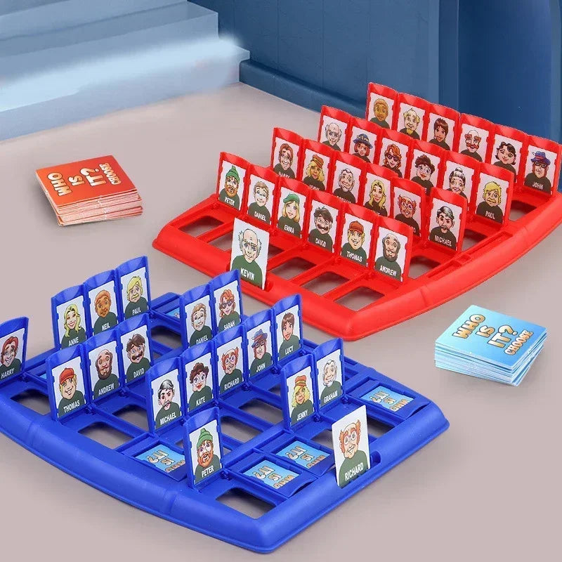 Guess Who I Am Board Game – Parent-Child Interactive Logical Reasoning Toy, Children’s Puzzle & Character Guessing Game
