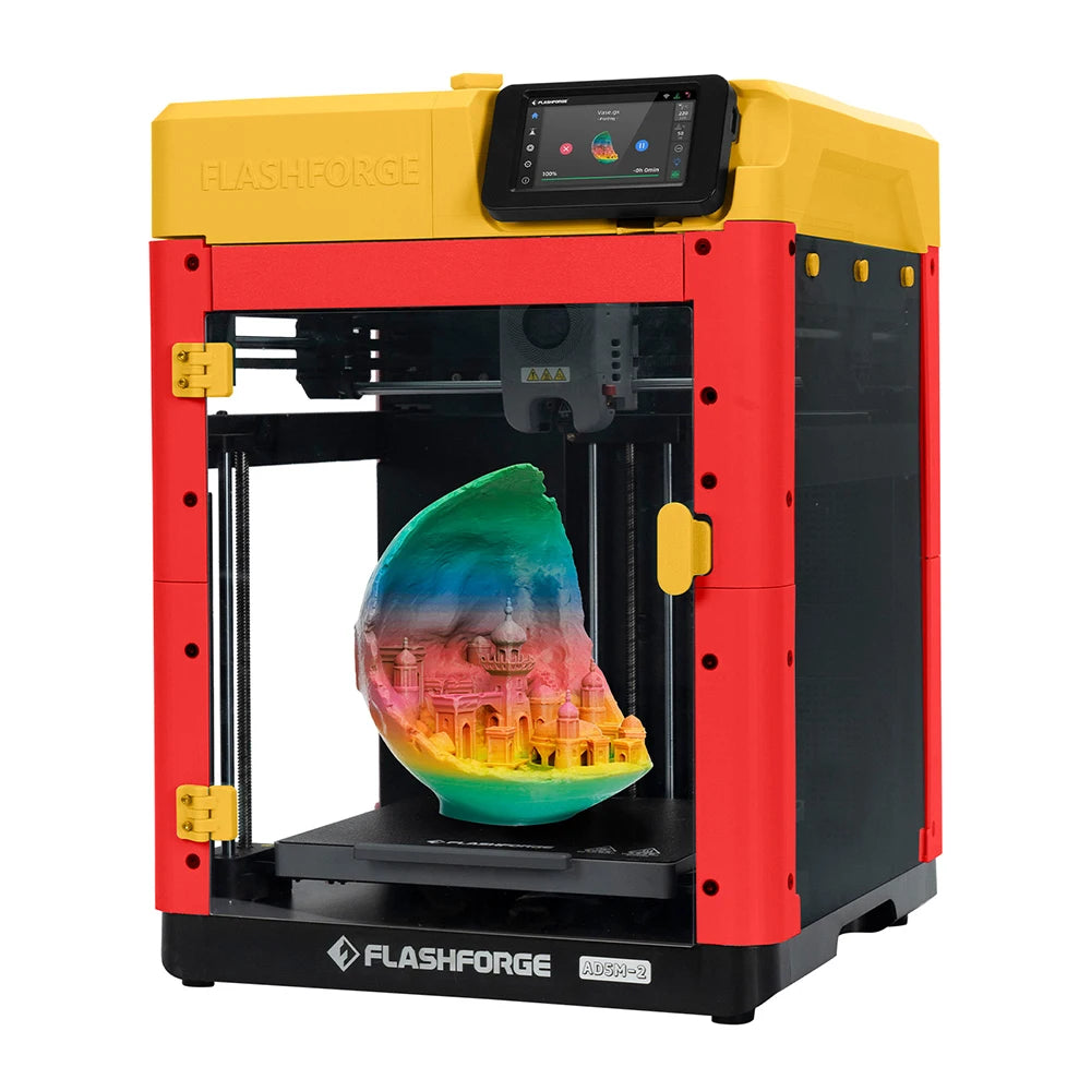 Flashforge Adventurer 5M 3D Printer – High-Speed, Full-Auto Leveling, Direct Extruder, Power Loss Recovery & Flexible PEI Plate