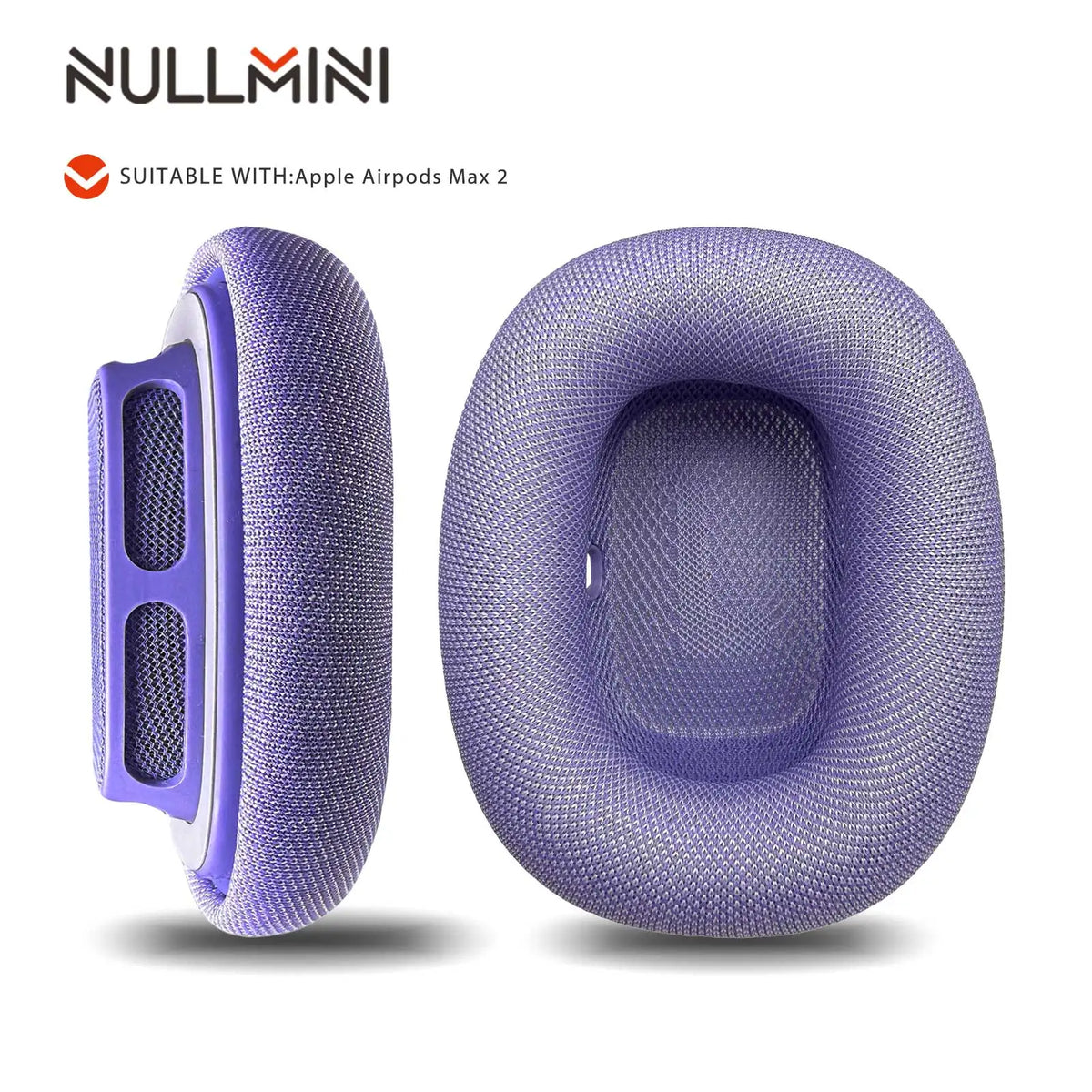 NullMini Replacement Mesh Ear Cushions for Apple AirPods Max 2 - Memory Foam Earpads and Headphone Cushion Covers