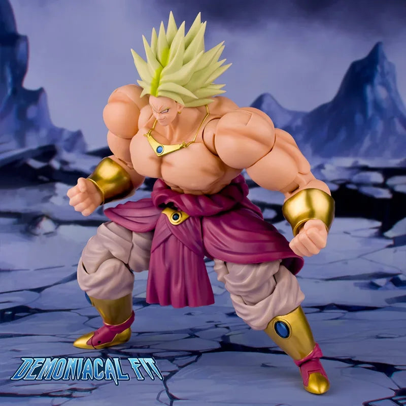 Demoniacal Fit Broly 2.0 Action Figure – Dragon Ball Legendary Berserker SHF Collectible Model Toy