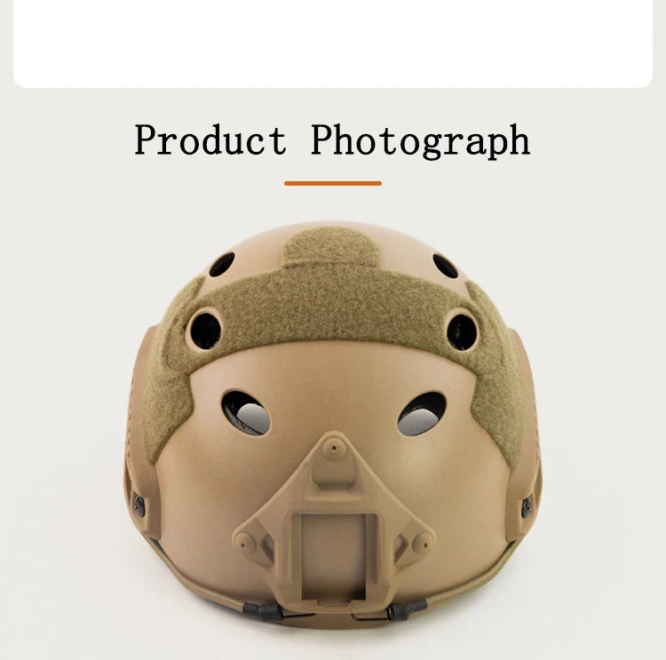 High-Quality Tactical Paintball & Airsoft Helmet – Army FAST Protective Helmet for Wargame & Tactical Use