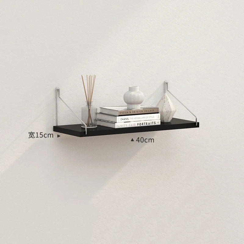 Multi-Layer No-Drill Wall-Mounted Floating Shelves – Storage Rack Organizer for Living Room, Bedroom, Router & Set-Top Box