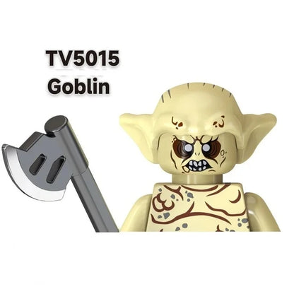 TV6403/TV6404/TV6405 Blocks Toy Set — Orcs, Dwarfs, Elves & Rohan Knight Action Figures Building Bricks for Kids Gift